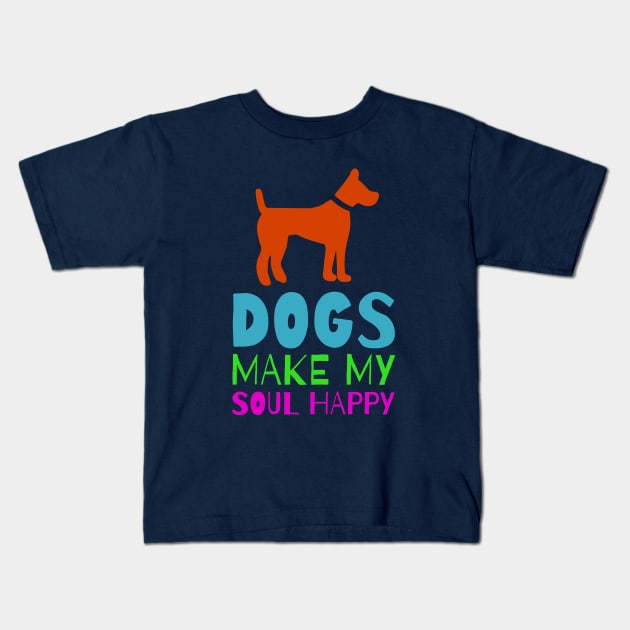 Dog Walkers, Doggie Daycare Workers, Pet Supply Store Owners Kids T-Shirt by Pine Hill Goods